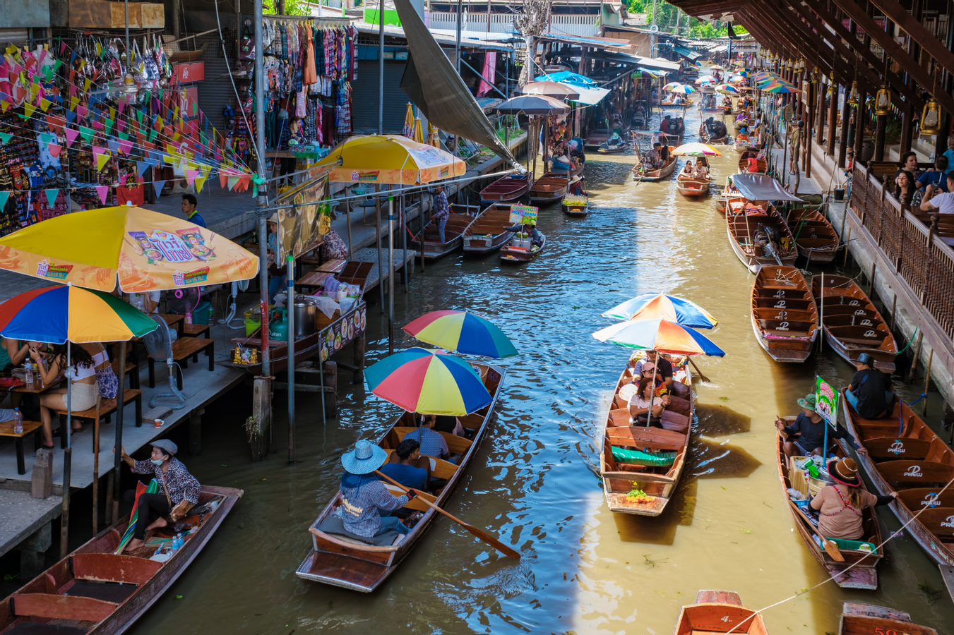 Private Car Charter Damnoen Saduak Floating Market, Maeklong Railway PetwECma