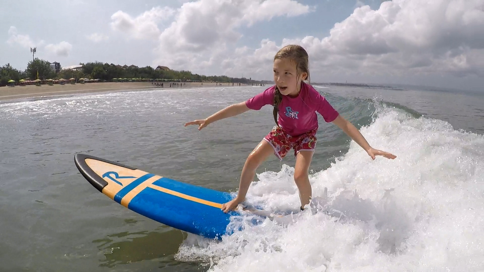 Surfing Lesson at Legian Beach in Bali cBcnJC9D