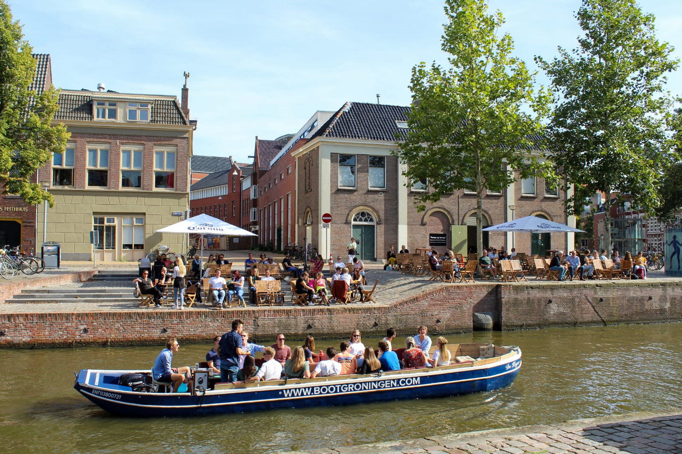 Open Boat Historical City Canal Cruise Tour in Groningen gdNdXCyr