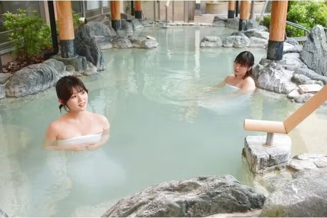 Hot Spring RAKU SPA Tsurumi Ticket in Yokohama TJ2RXibN