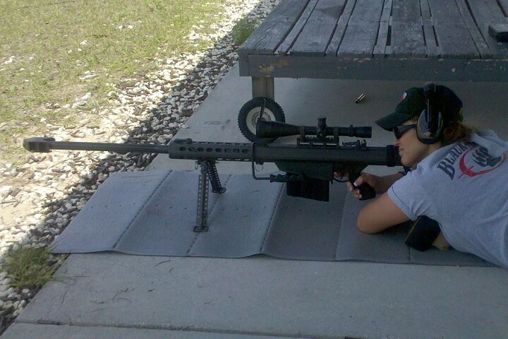50 Caliber Sniper Rifle Firearm Private Guided Experience Harga Promo ...