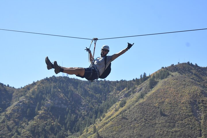 Paket 12-Zipline Adventure in the San Juan Mountains near Durango ...