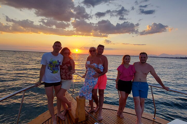 2 Hour's Sunset Boat Tour in Side 50% Off Tour Package