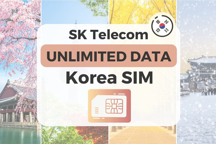Korea SIM Card with SKT Unlimited Local Data & Incoming Calls Zt4RpN7U-backdrop