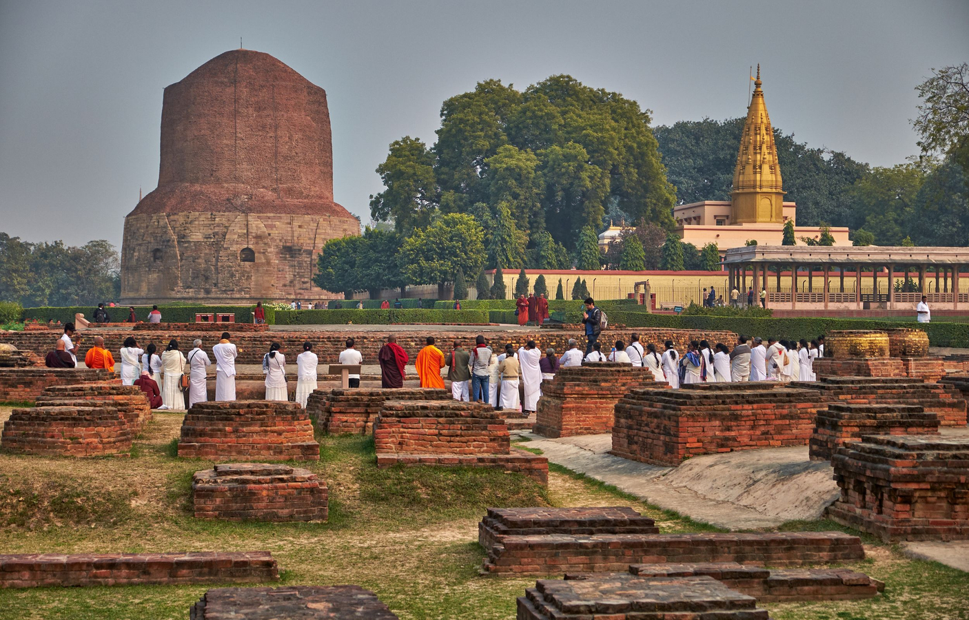 From Varansi: Day Tour to Sarnath with Boating and Ganga Aarti vUVU26za