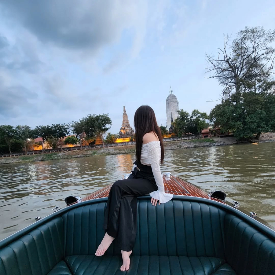 Ayuthaya Combi of Cafe, Temples &Gallery Boathouse Tour from Bangkok pck139Dd