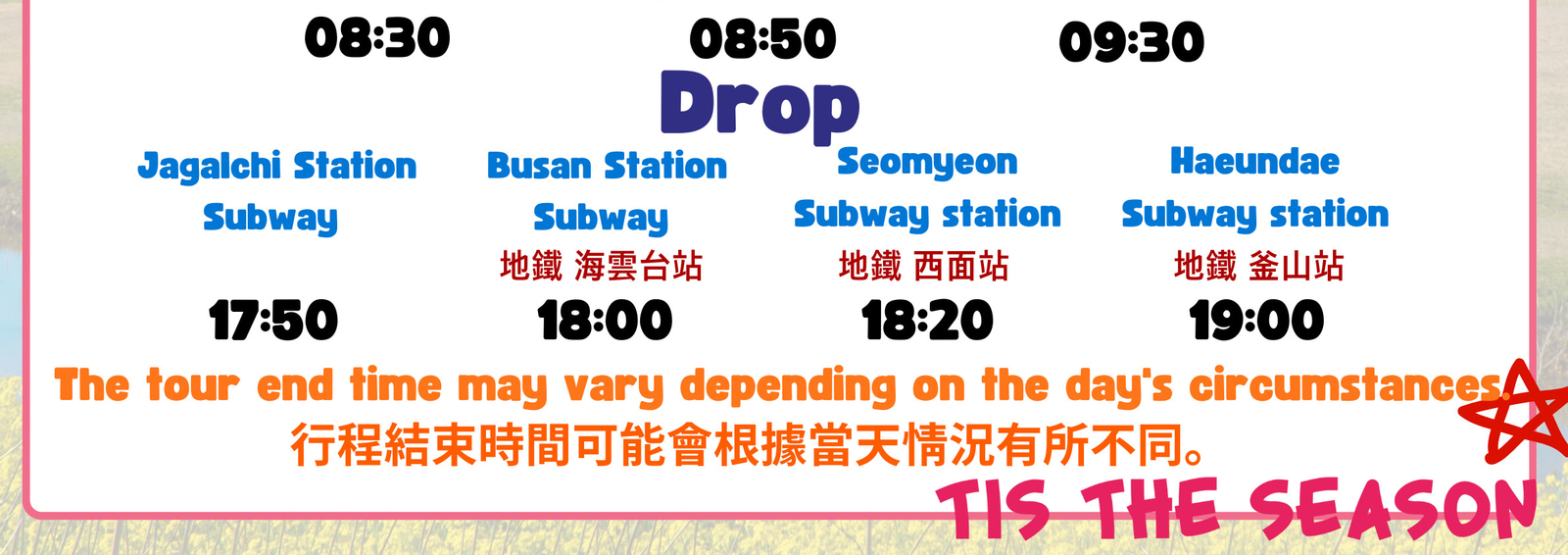 Busan City One day Authentic Tour G40sUNJO