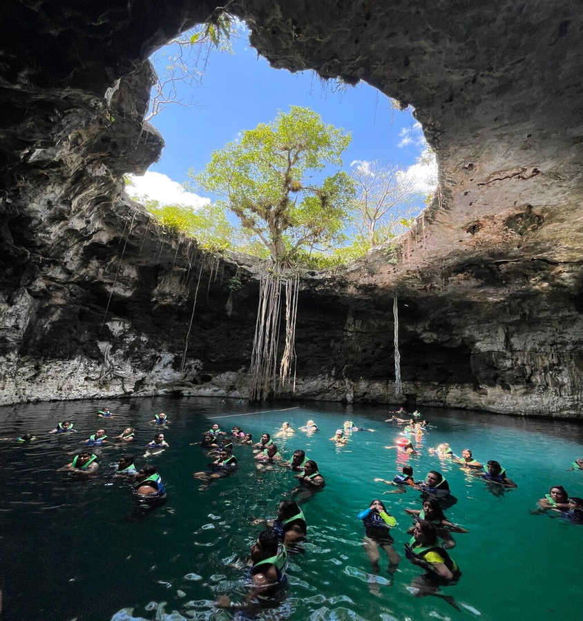 From Merida: 4 Cenotes and Acanceh zone with Lunch & Bikes 50% Off Tour ...