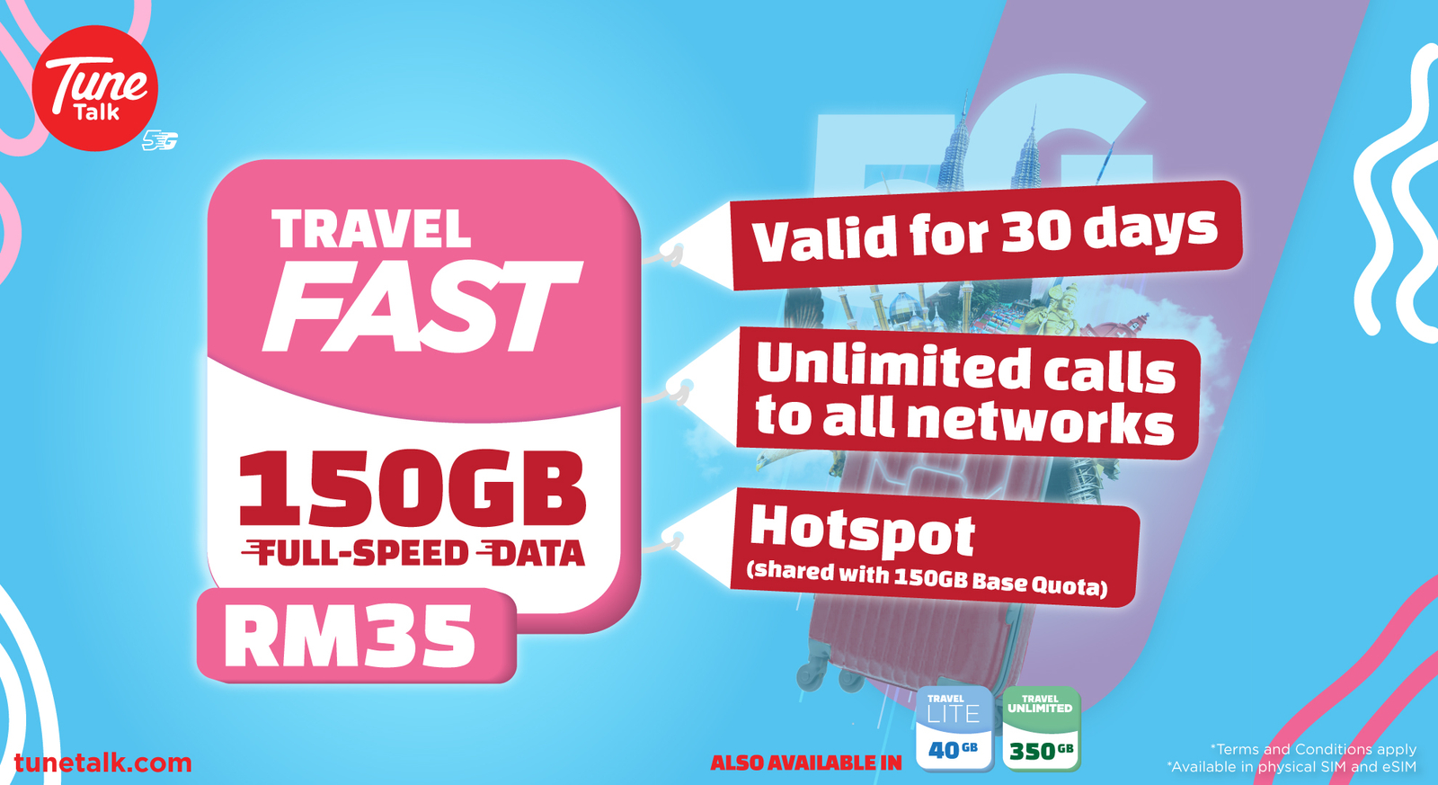 Malaysia Tune Talk 5G eSIM lNRbi13B