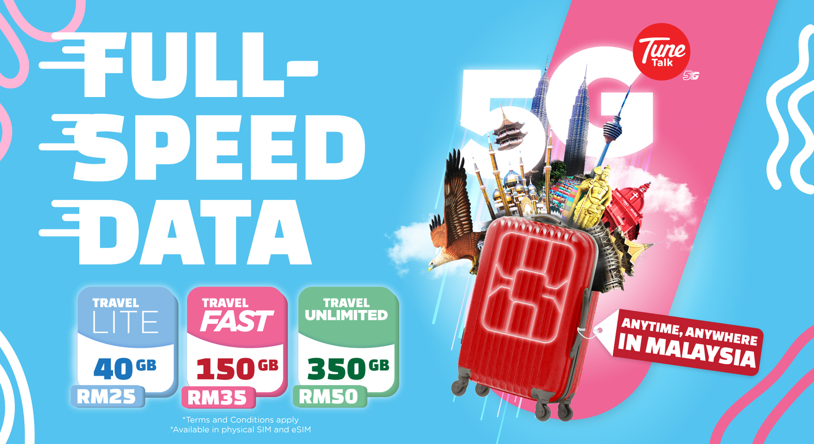 Malaysia Tune Talk 5G eSIM 30N6CJNn