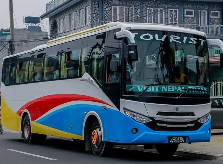 Shared Tourist Bus Transfers from Kathmandu to Pokhara 9qlhqRFQ