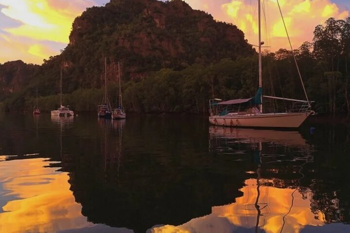 Tiket Kilim Geopark Sunset Mangrove Boat Including Mount Raya Peak View ...