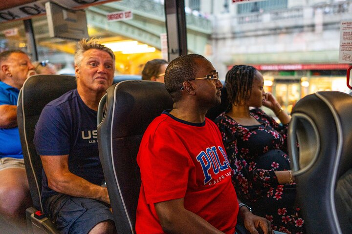Get Ticket 3 Hour Luxury Bus Tour of NYC Night Highlights Promo Prices ...