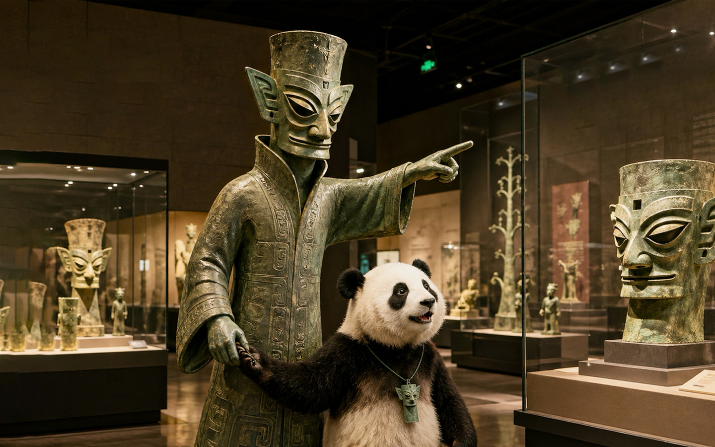 Get Ticket Chengdu Day Trip: Panda Base & Sanxingdui Museum