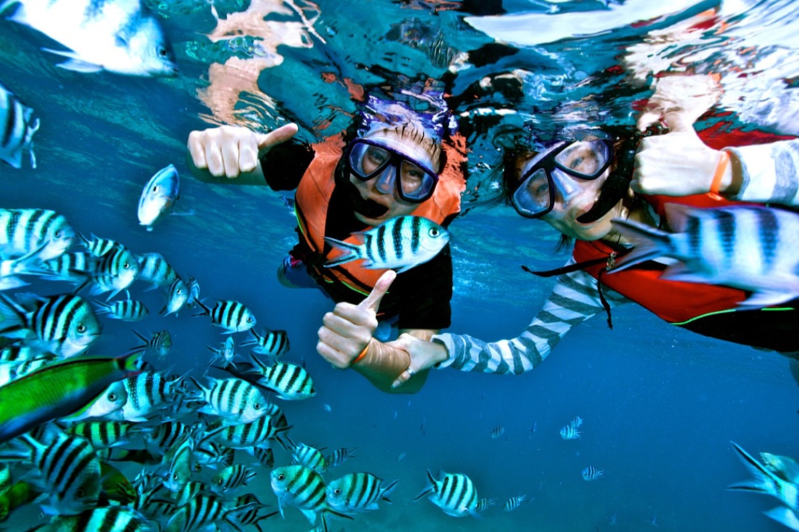 Mantanani Snorkeling or Scuba Diving & Kawa Kawa River Cruise fUNCA4kt