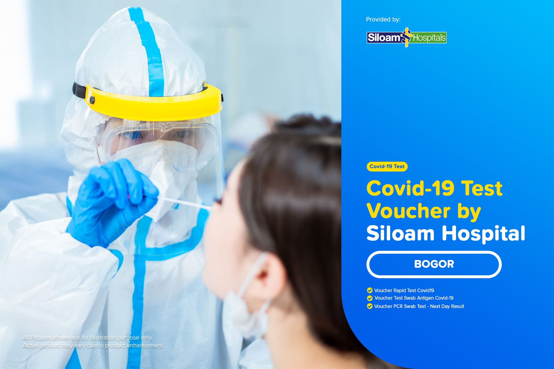 Covid 19 Rapid Pcr Swab Antigen Test Siloam Hospitals Bogor Harga Promo Tiket 