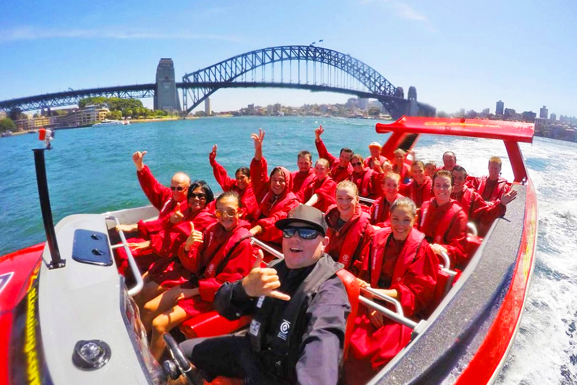 Sydney Harbour Oz Jet Boating Thrill Ride rRsCiq7j