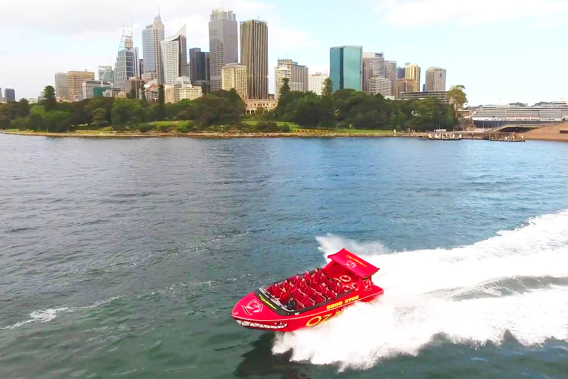Sydney Harbour Oz Jet Boating Thrill Ride KWBRvZmJ