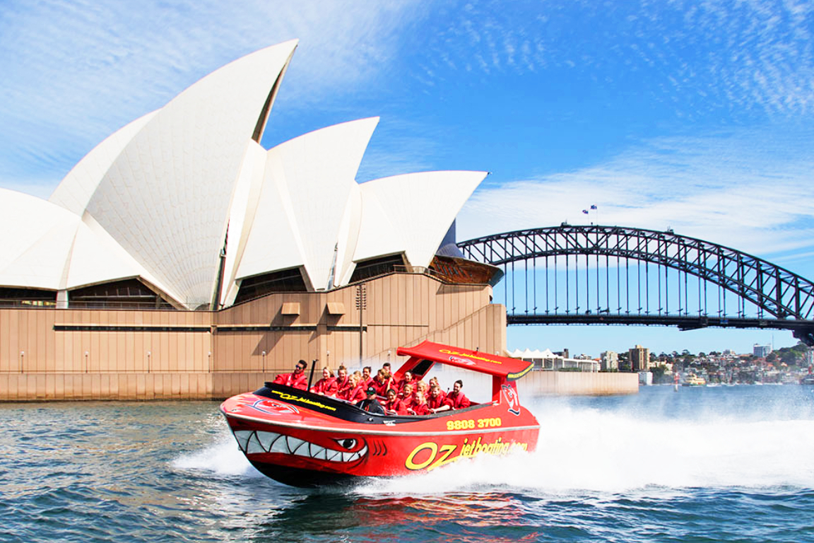 Sydney Harbour Oz Jet Boating Thrill Ride PIRaohfu-backdrop