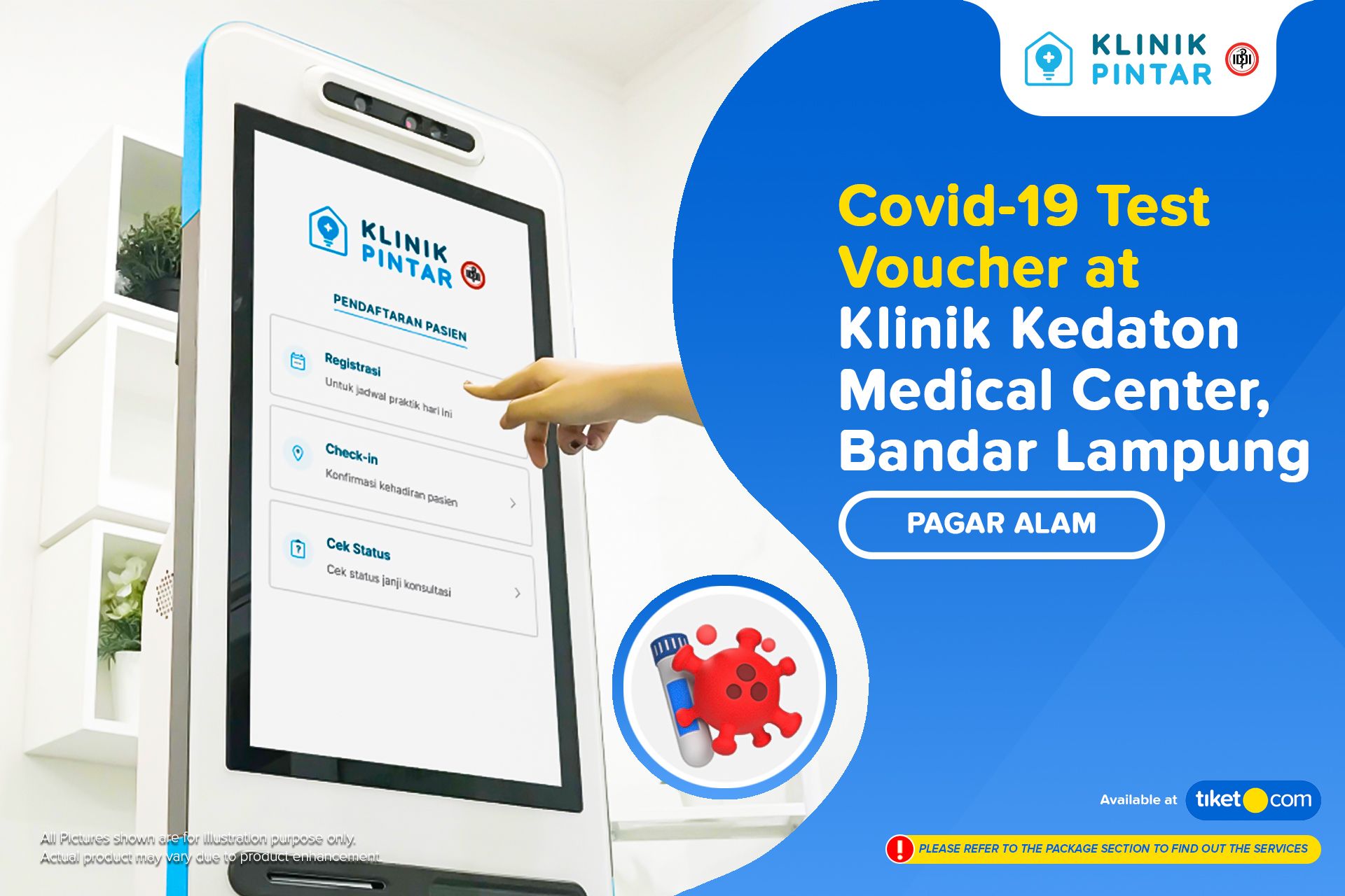 Rapid Swab Test Di Klinik Kedaton Medical Center Tiket 