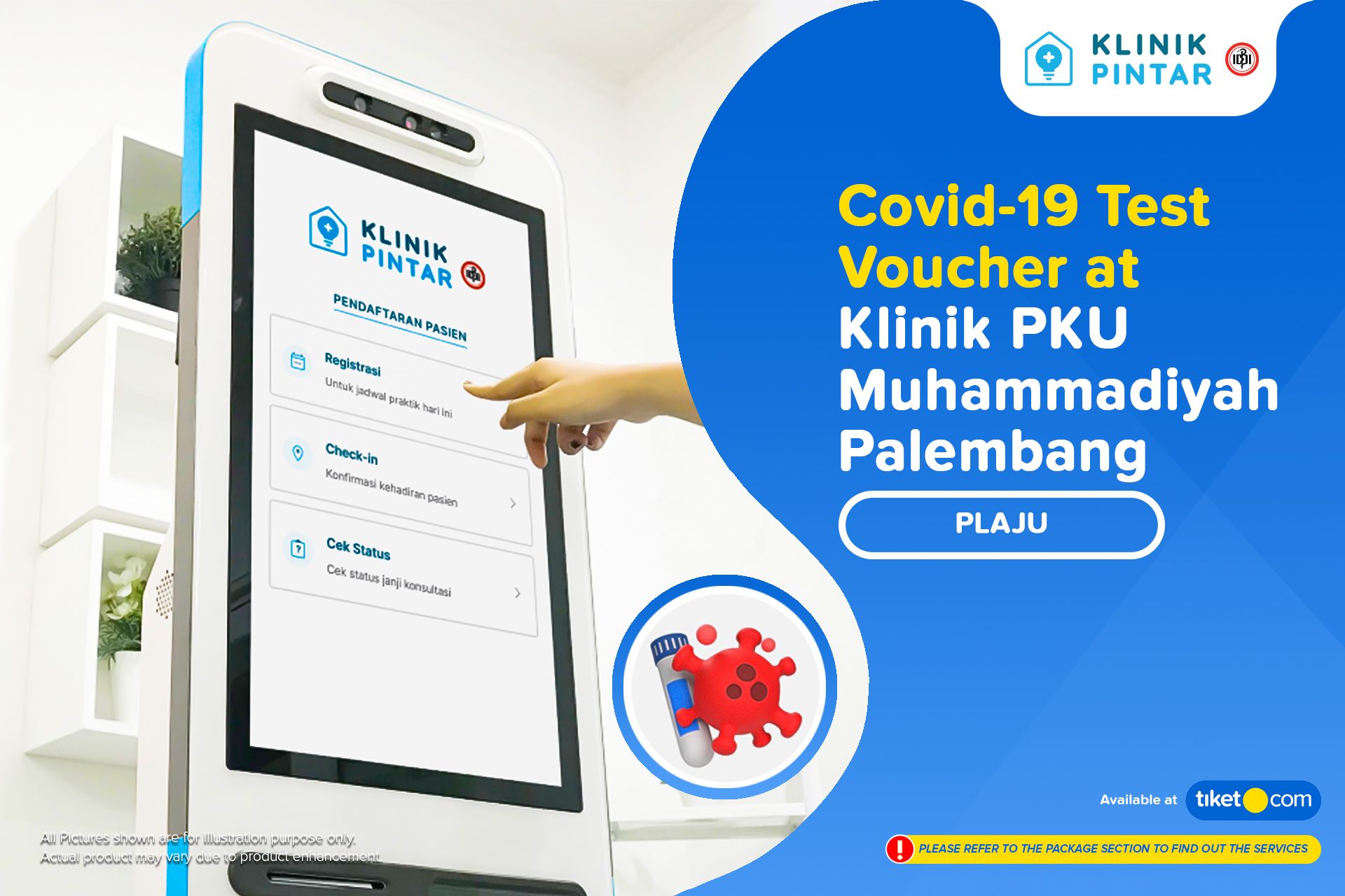 Rapid Swab Test Di Klinik Pku Muhammadiyah Palembang Tiket 