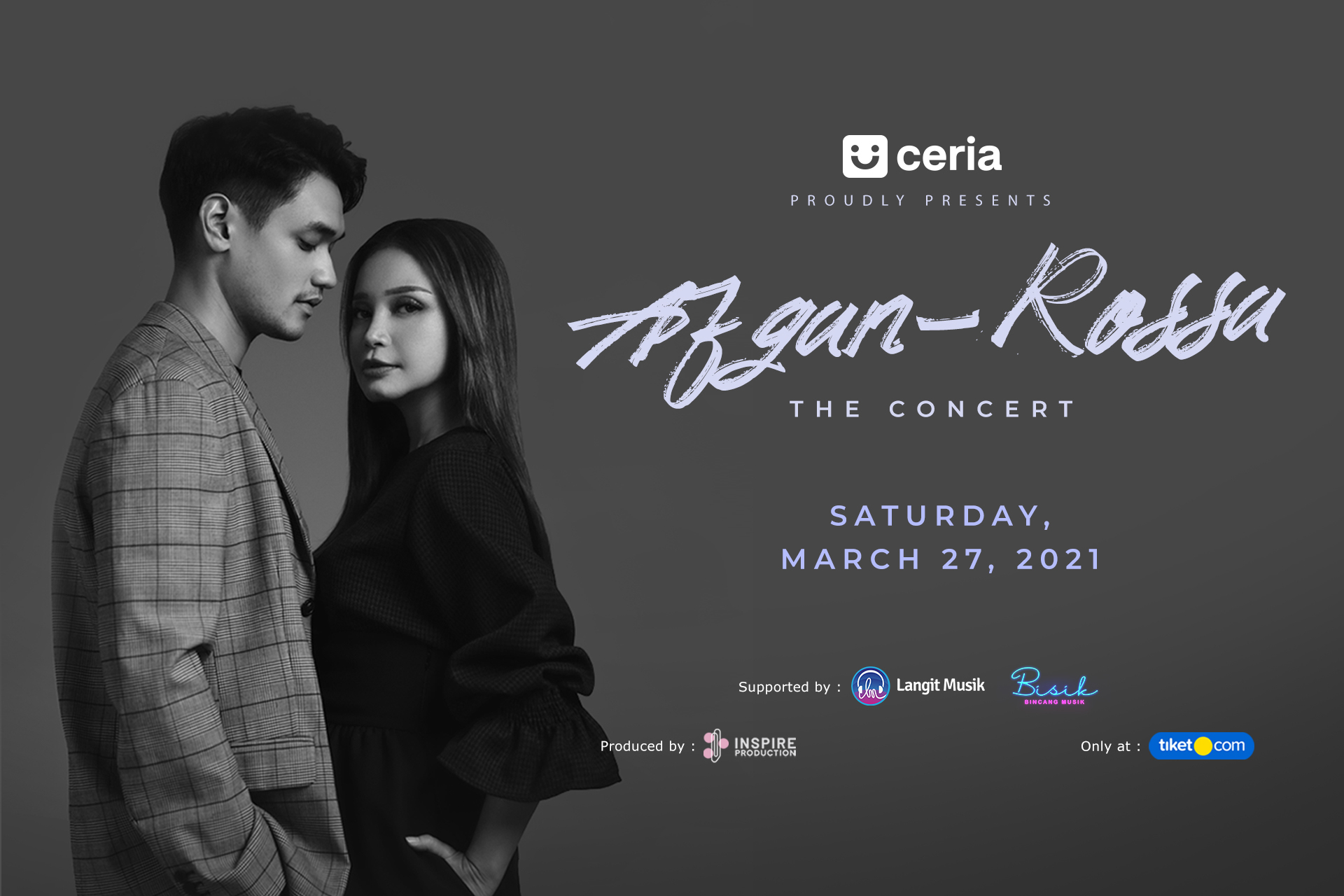 Tiket The Concert Afgan Rossa Harga Promo - tiket.com