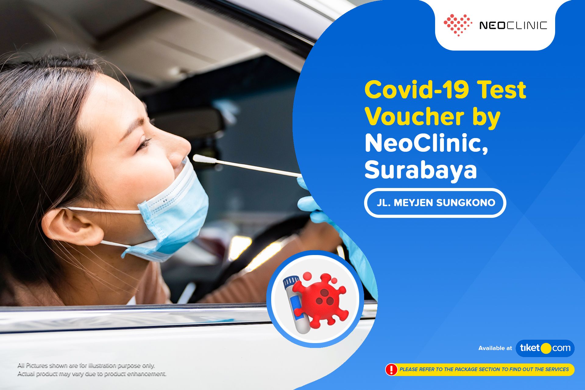 Rapid Swab Test Di Neoclinic Surabaya Tiket 