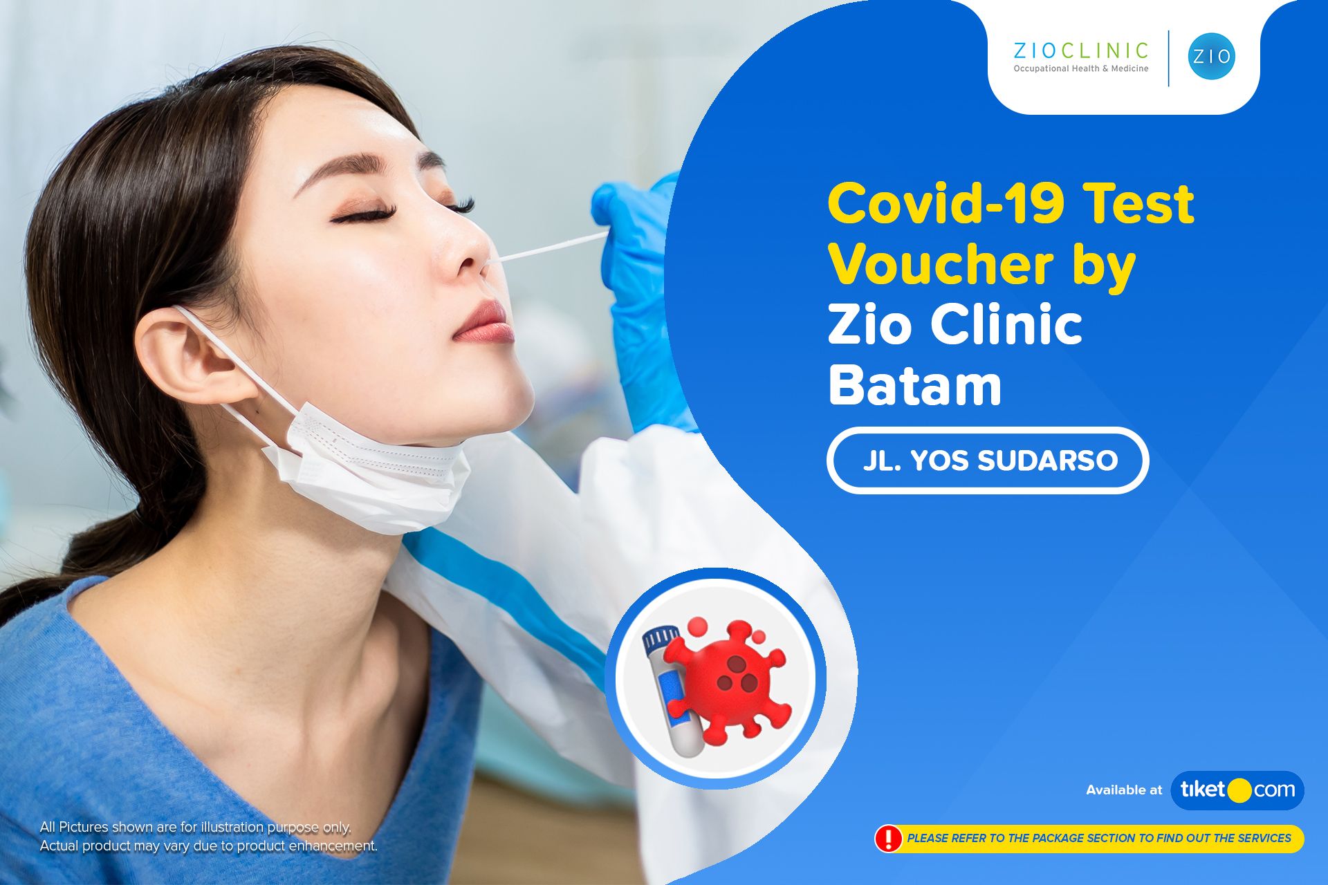 Rapid Pcr Swab Test Di Zio Clinic Batam Tiket 