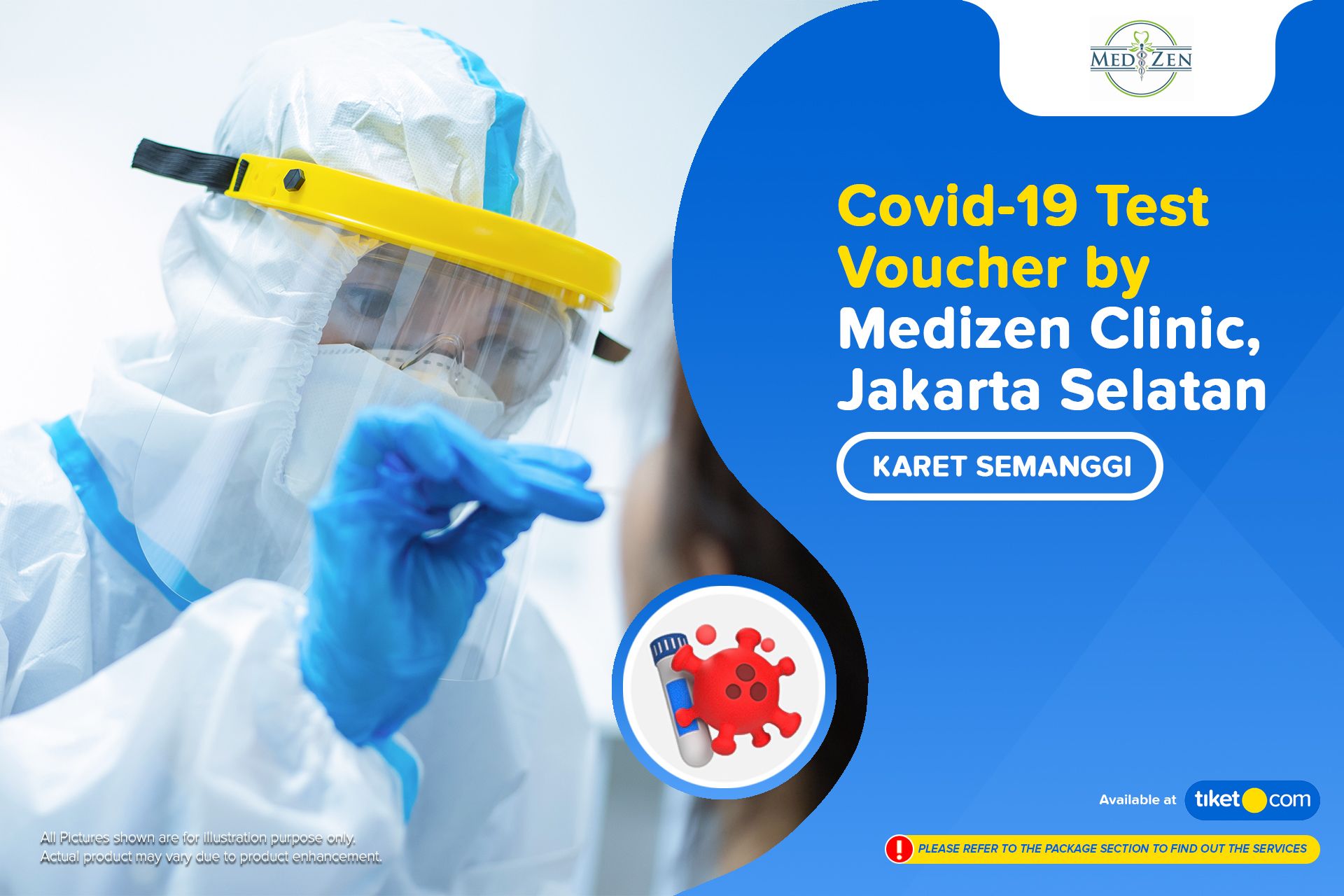 Rapid Antigen Pcr Swab Test Di Medizen Clinic Tiket 