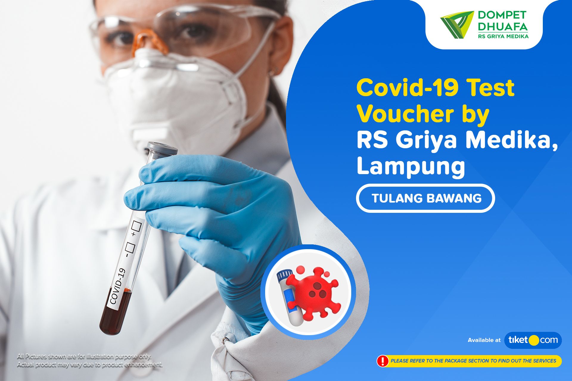 Tiket COVID-19 Rapid / Swab Antigen Test By RS Griya Medika Harga Promo ...