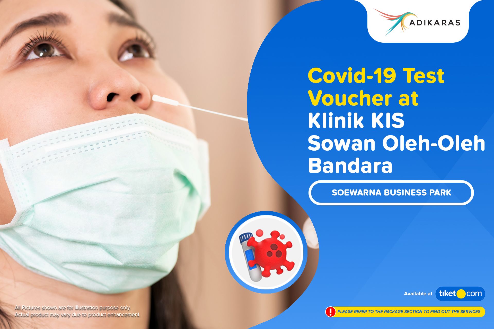 Rapid Pcr Swab Test Di Klinik Kis Sowan Bandara Tiket 