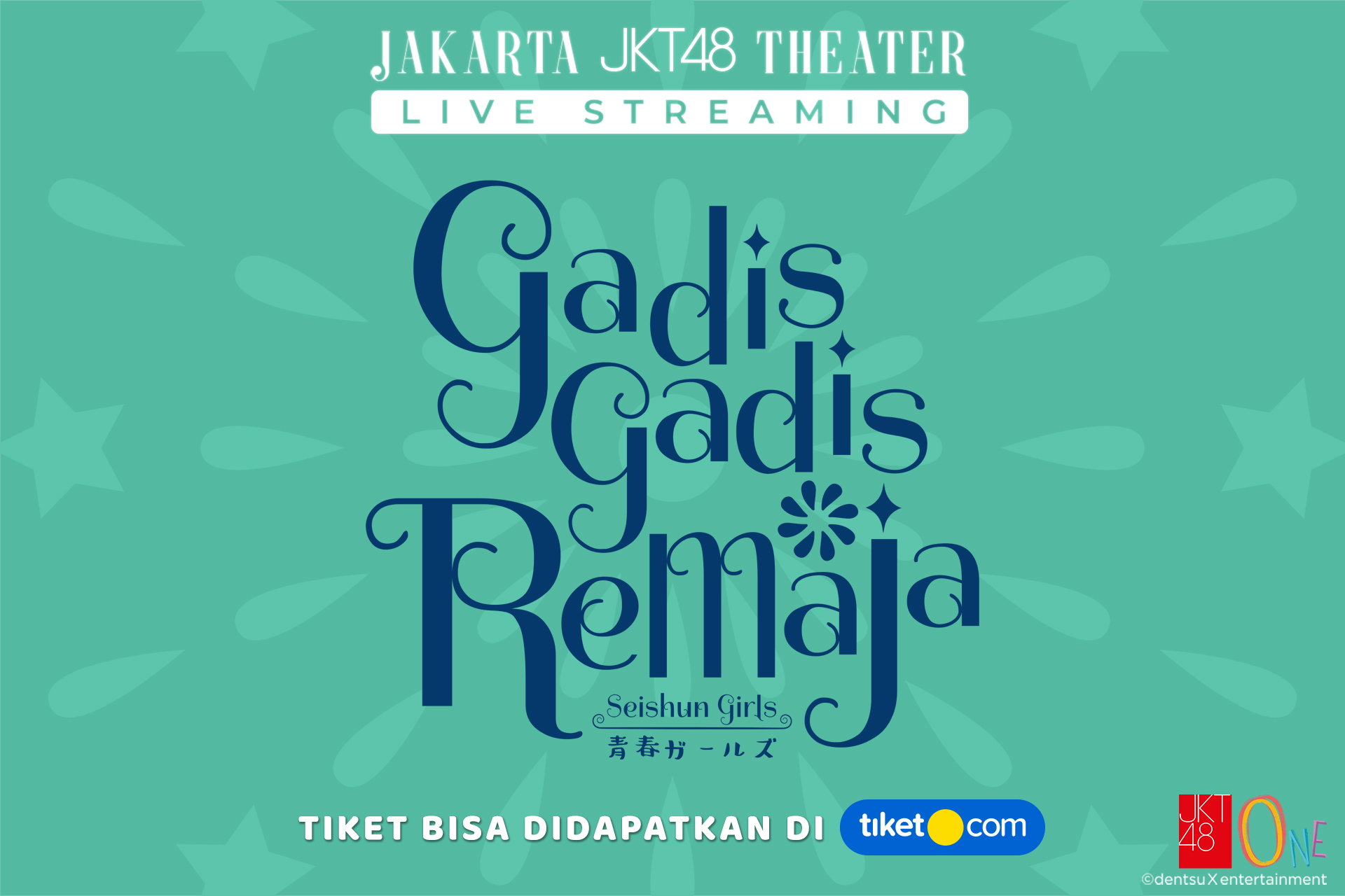 Tiket JKT48 Gadis-Gadis Remaja – 29 Oktober (Pukul 14.00) Harga Promo