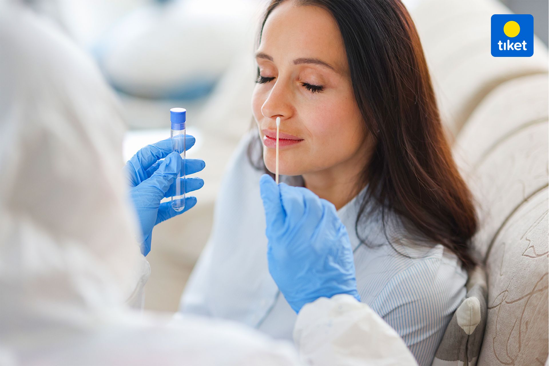 Beli Voucher COVID19 Rapid / PCR / Swab Antigen Test by Helix Lab