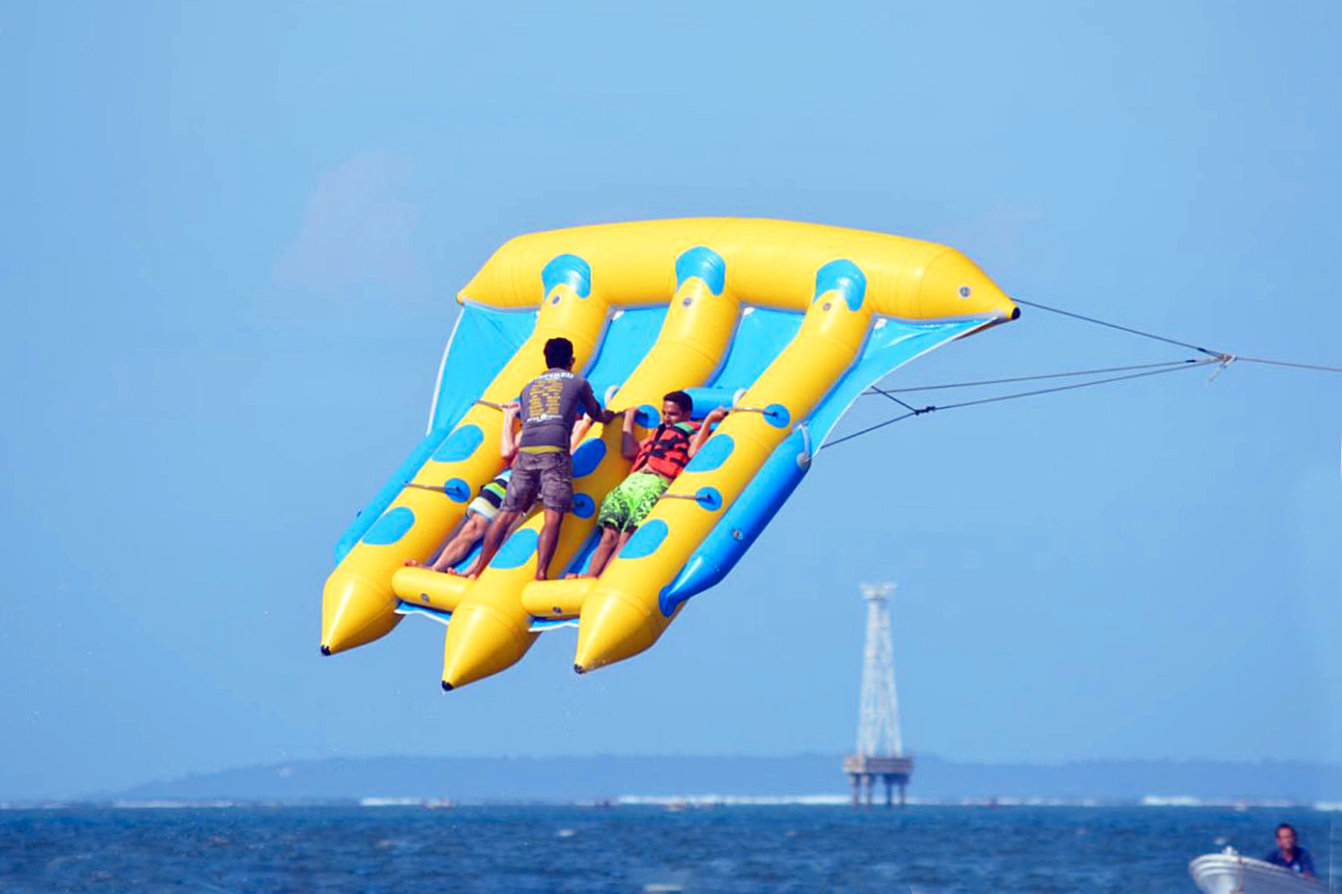Banana boat, Jet ski, Fly fish, Seawalker by TBWS 55Mc2VD8-backdrop