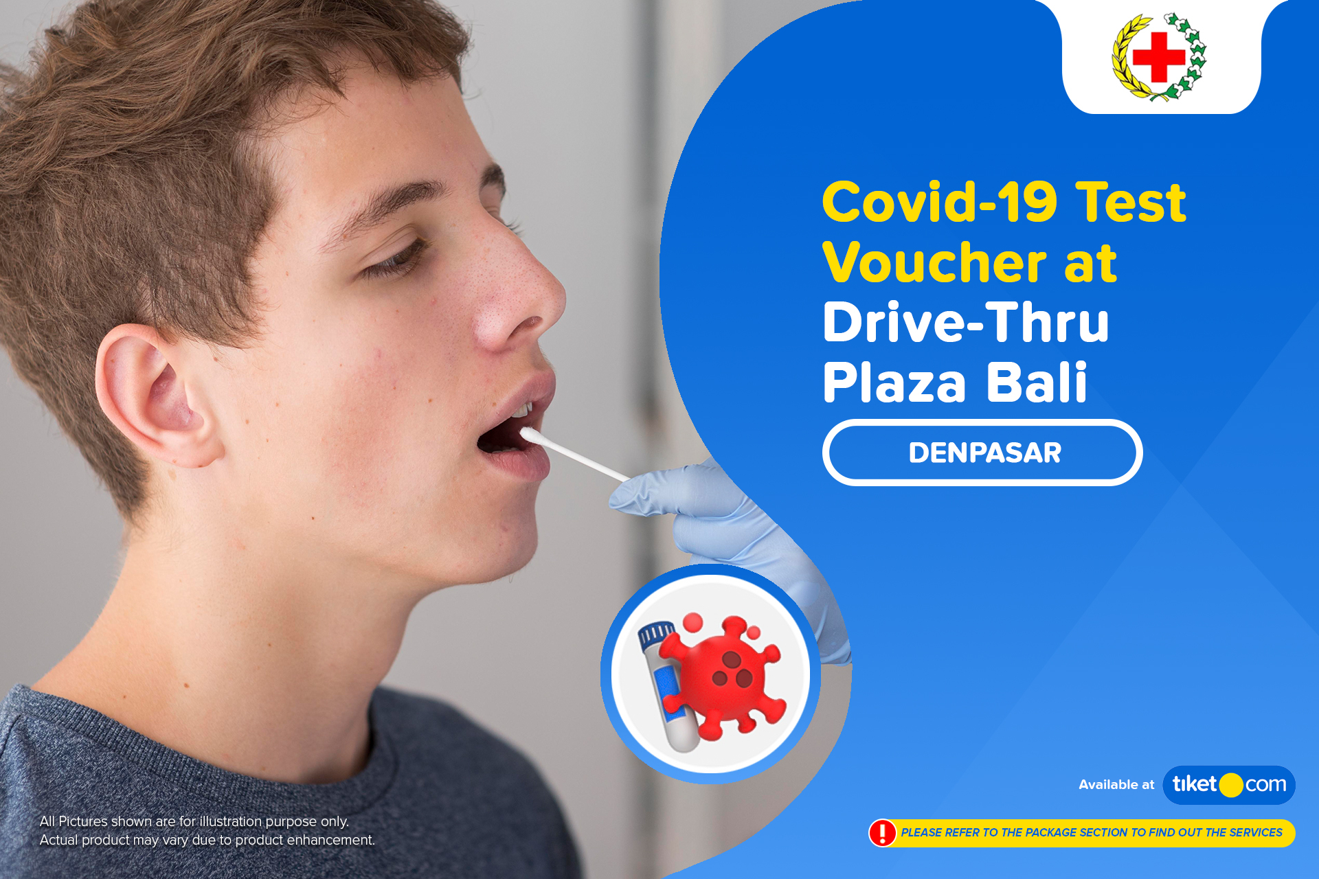 COVID19 Rapid / Swab Antigen Test DriveThru Plaza Bali by Klinik Putu