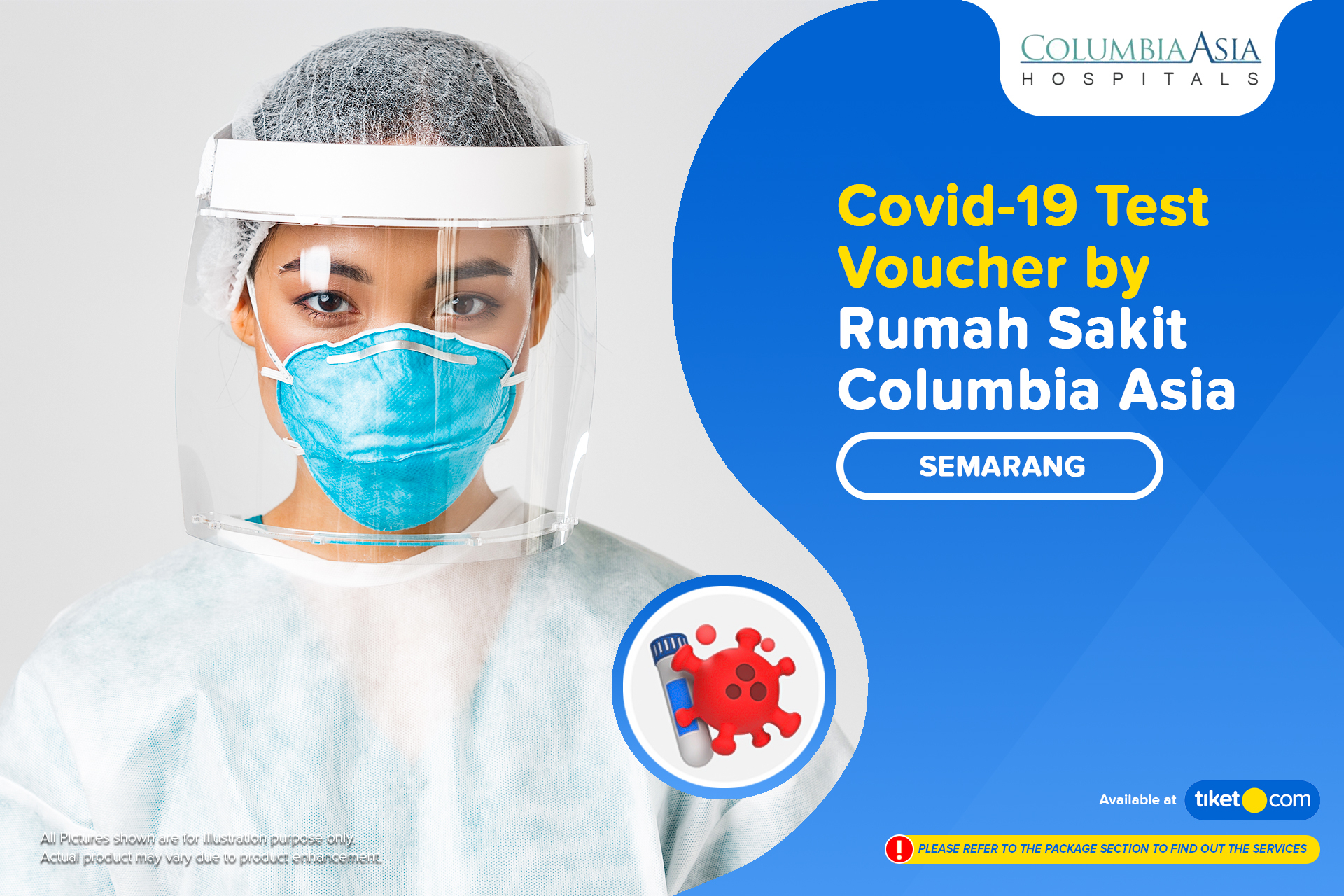 Rapid Pcr Swab Test Di Rs Columbia Asia Semarang Tiket Com
