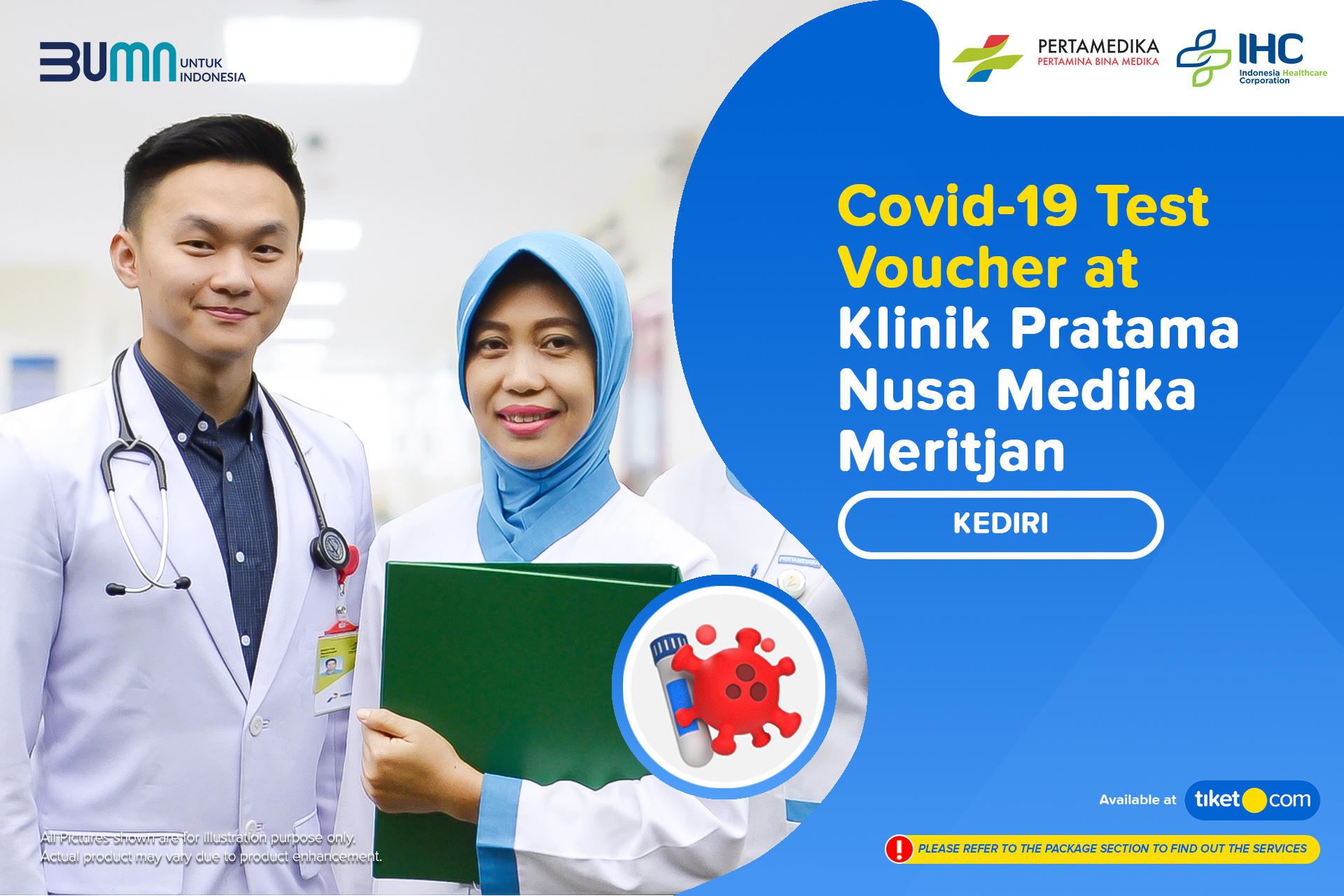 COVID-19 Rapid / PCR / Swab Test By Pertamedika - Klinik Pratama Nusa ...