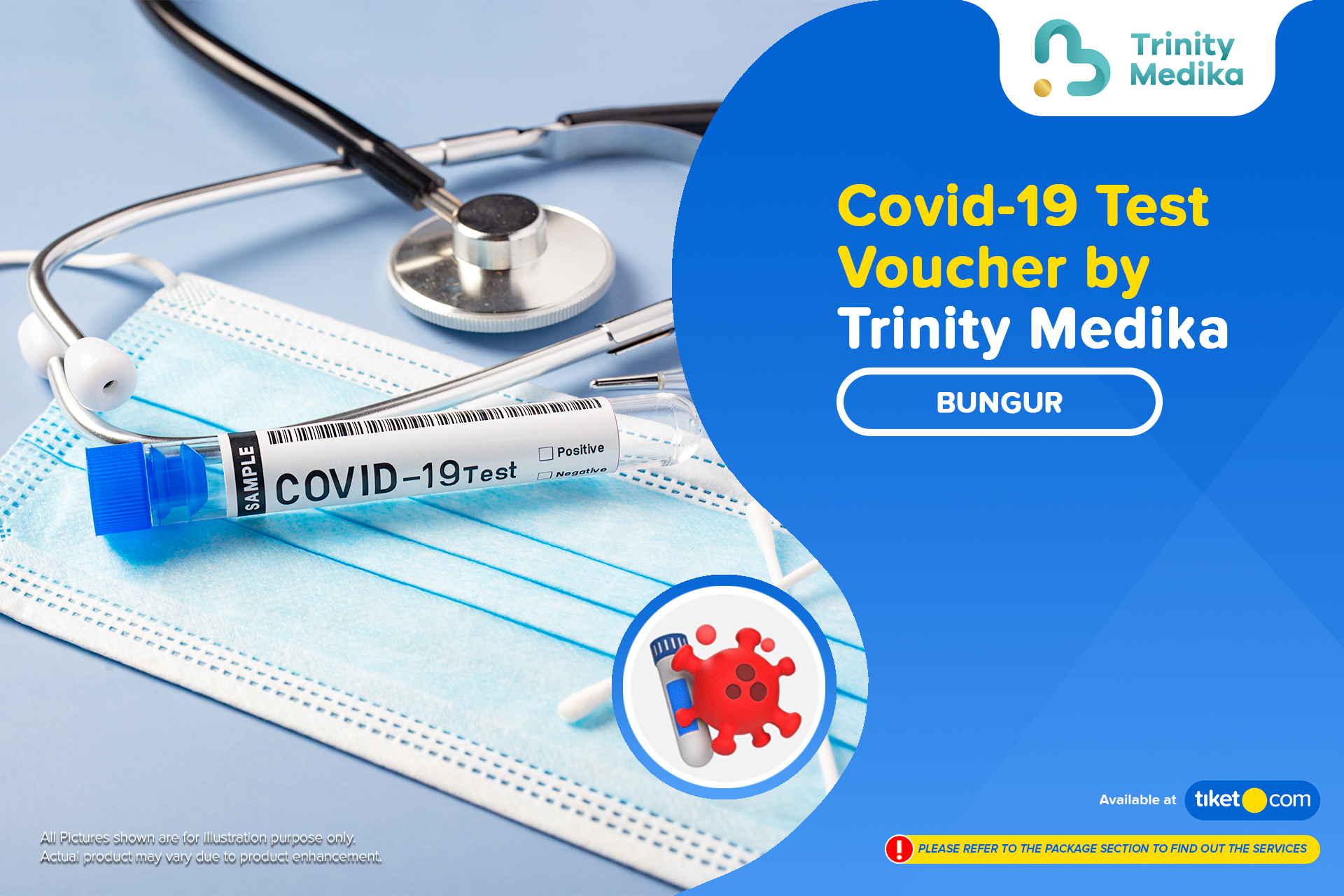 Covid Pcr Swab Antigen Test By Trinity Medika Klinik Bungur Harga Tiket Promo Up To