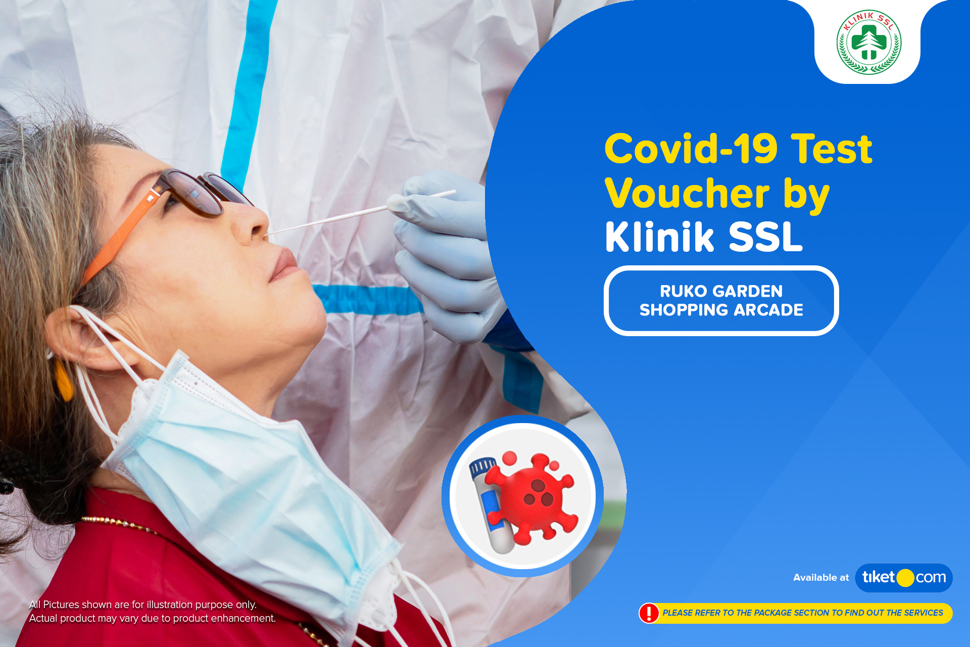 Klinik for covid-19 test
