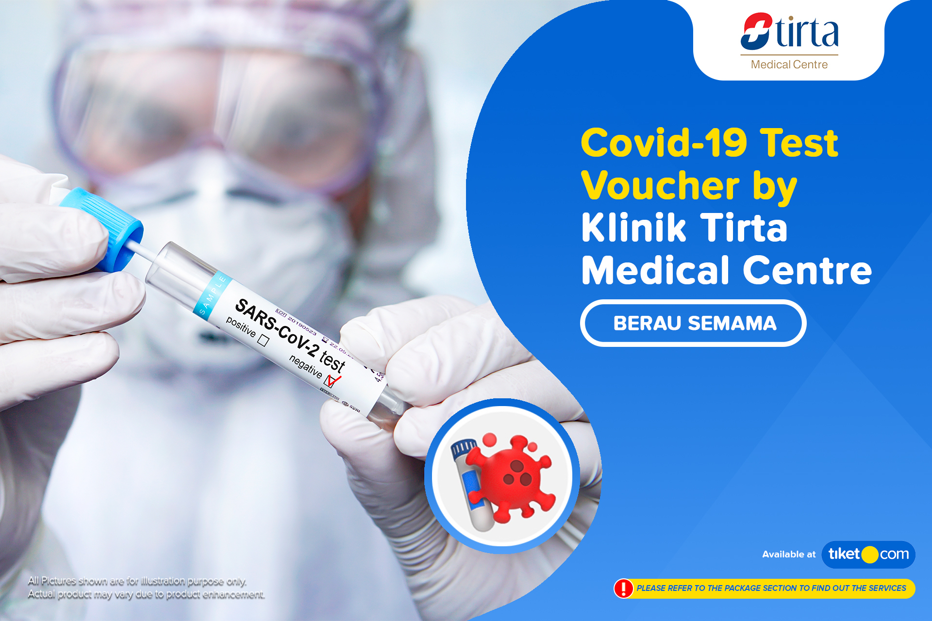 COVID-19 Rapid / Swab Antigen Test By Klinik Tirta Medical Centre Berau ...