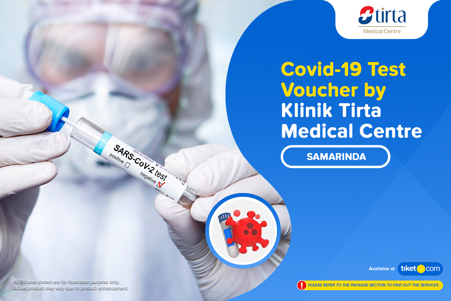 COVID-19 Rapid / Swab Antigen Test by Klinik Tirta Medical Centre