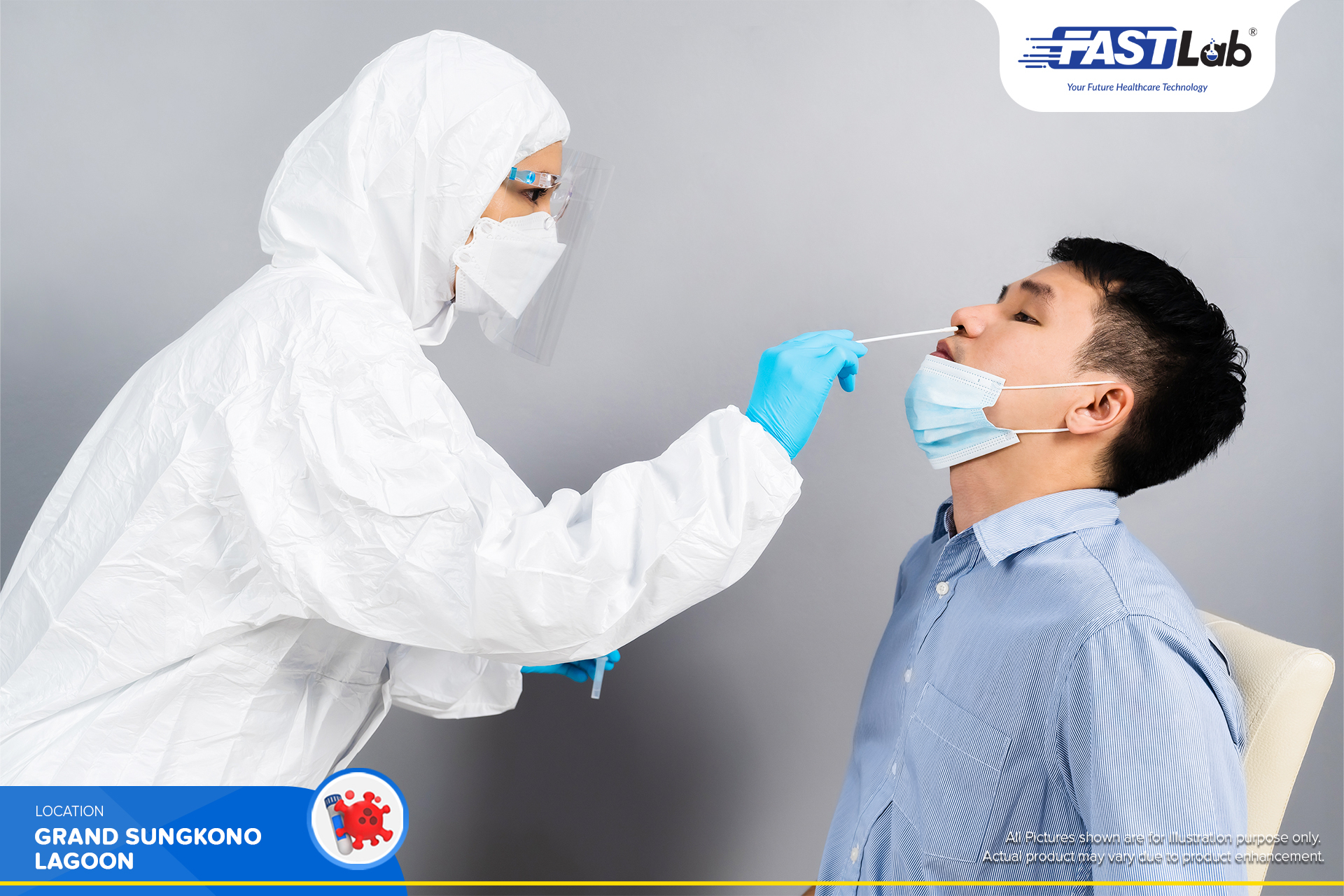 COVID19 PCR / Swab Antigen Test by FASTLab Grand Sungkono Lagoon Harga