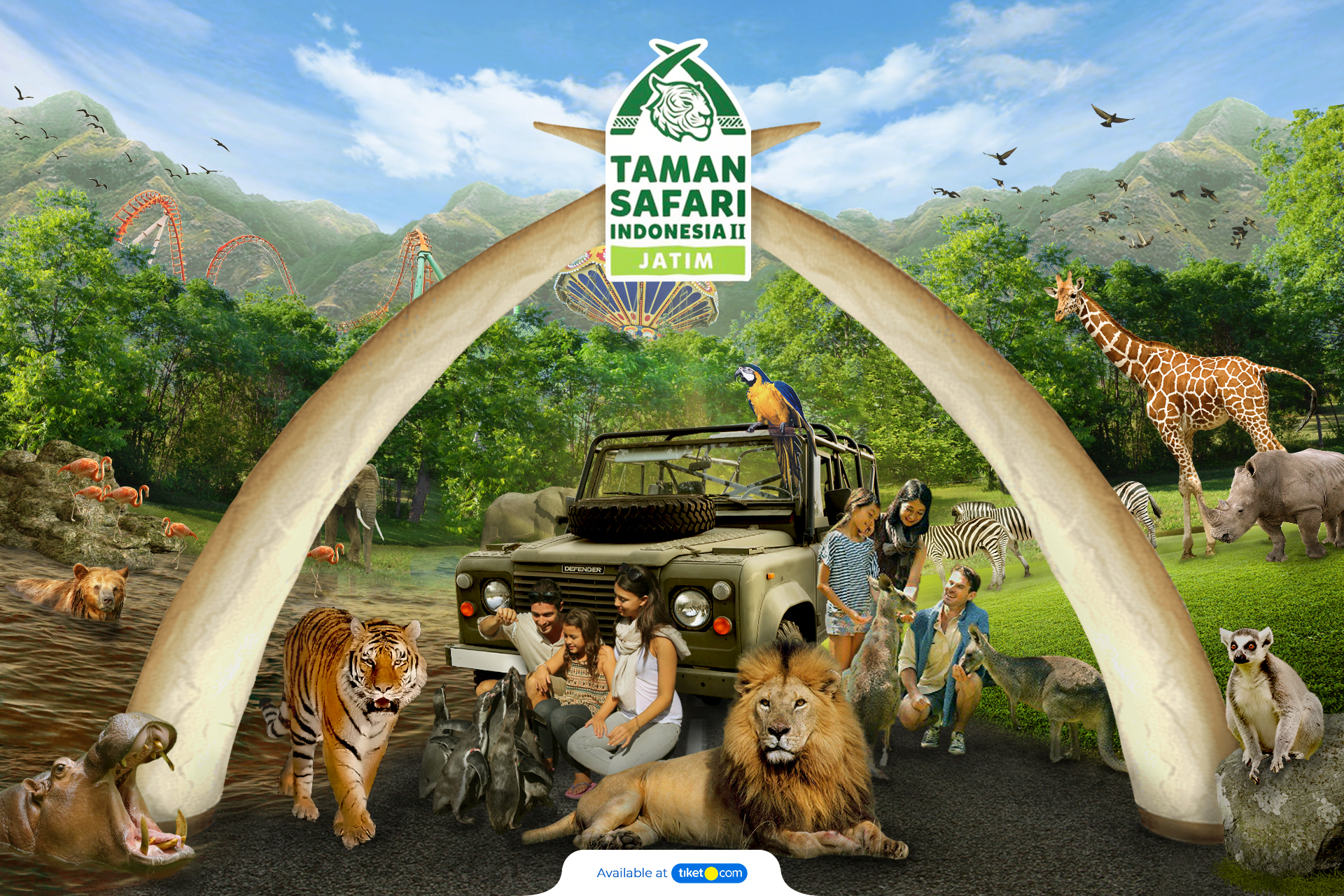 Brosur Peta Taman Safari