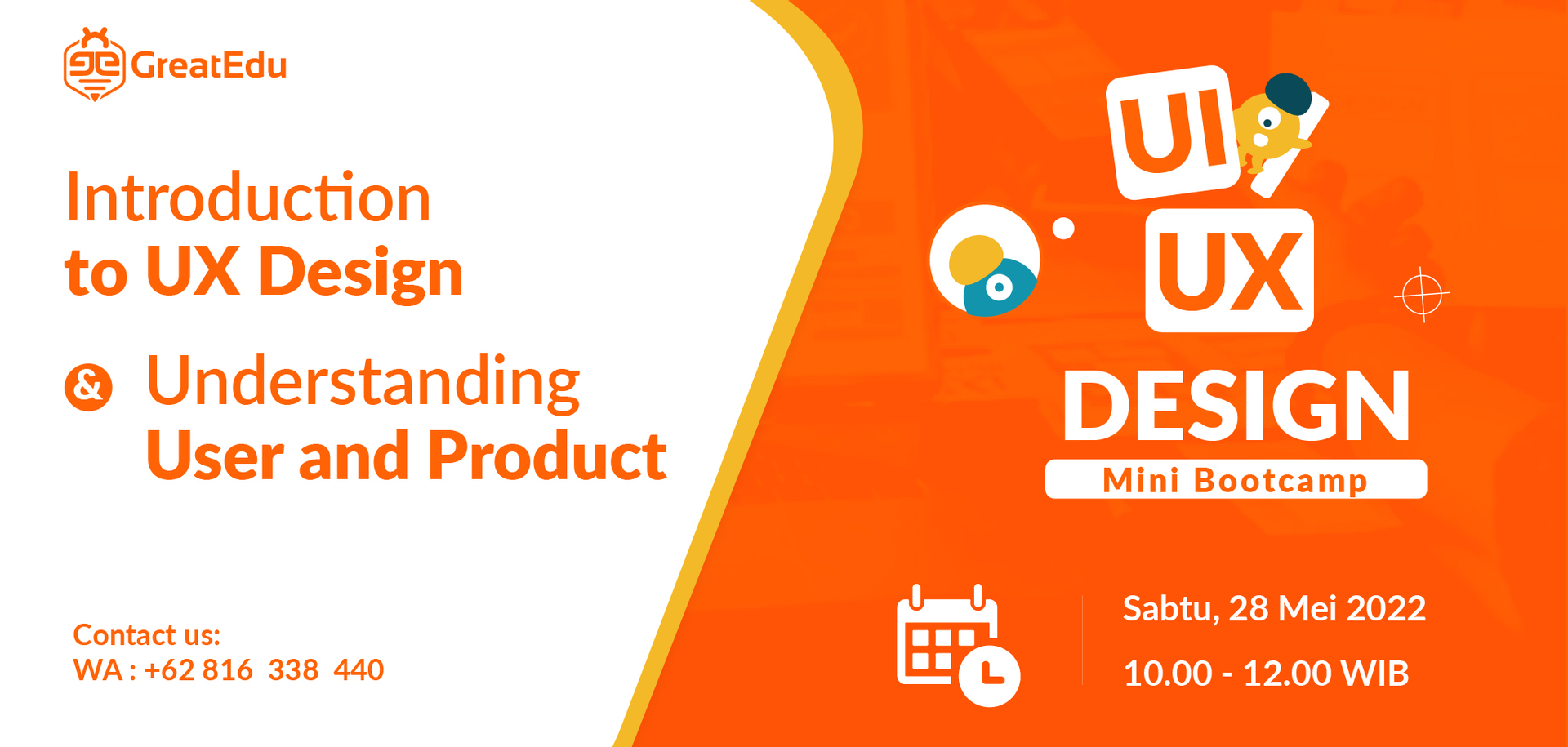 Get Ticket Introduction to UX Design & Understanding User and Product ...