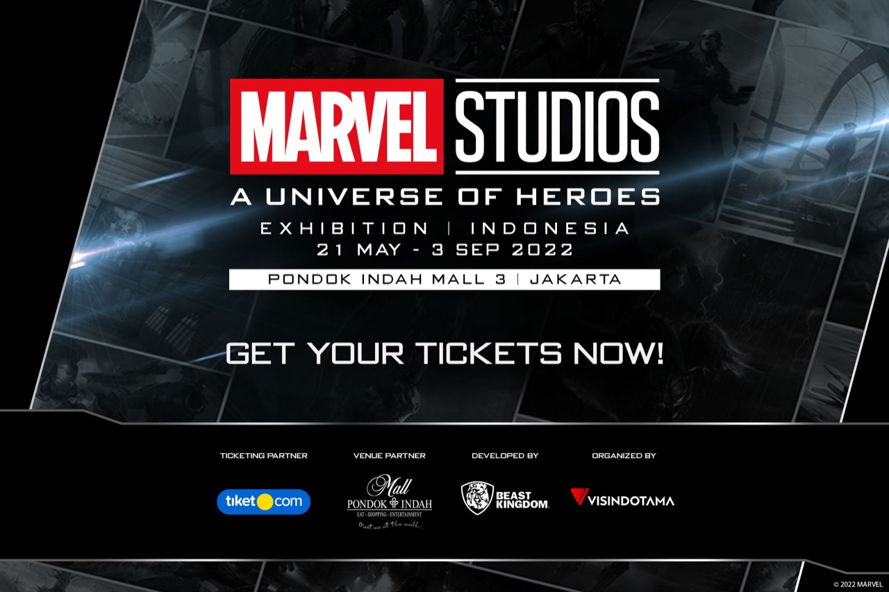 Tiket MARVEL STUDIOS : A UNIVERSE OF HEROES EXHIBITION INDONESIA - tiket.com