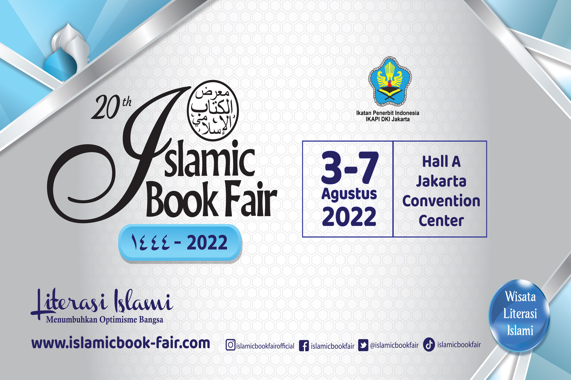 Tiket 20th Islamic Book Fair 1444H/2022M Harga Promo - Tiket.com