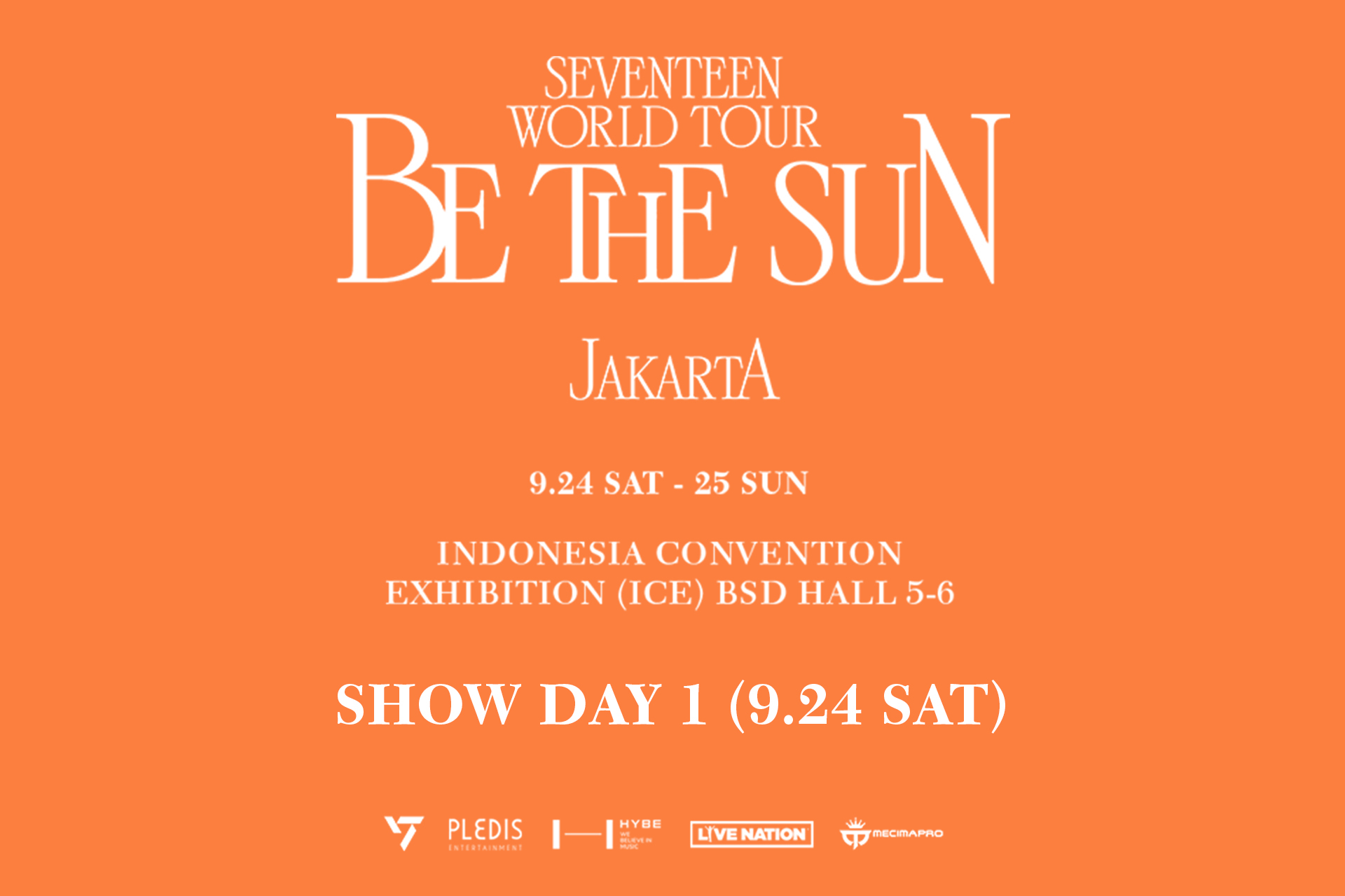 Beli Tiket SEVENTEEN WORLD TOUR [BE THE SUN] JAKARTA 24 SEPTEMBER