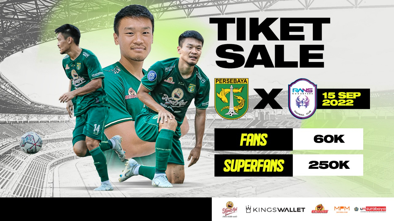 Beli Tiket BRI LIGA 1 PERSEBAYA SURABAYA VS RANS NUSANTARA FC Promo ...