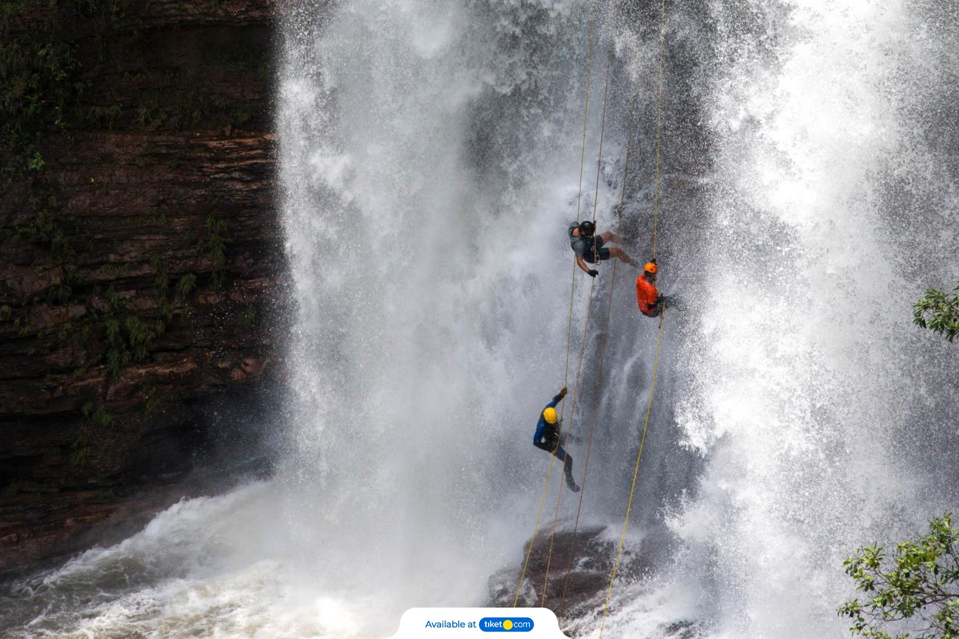 Tiket River Tubing Or Waterfall Abseiling Experience In Gopeng, Perak 