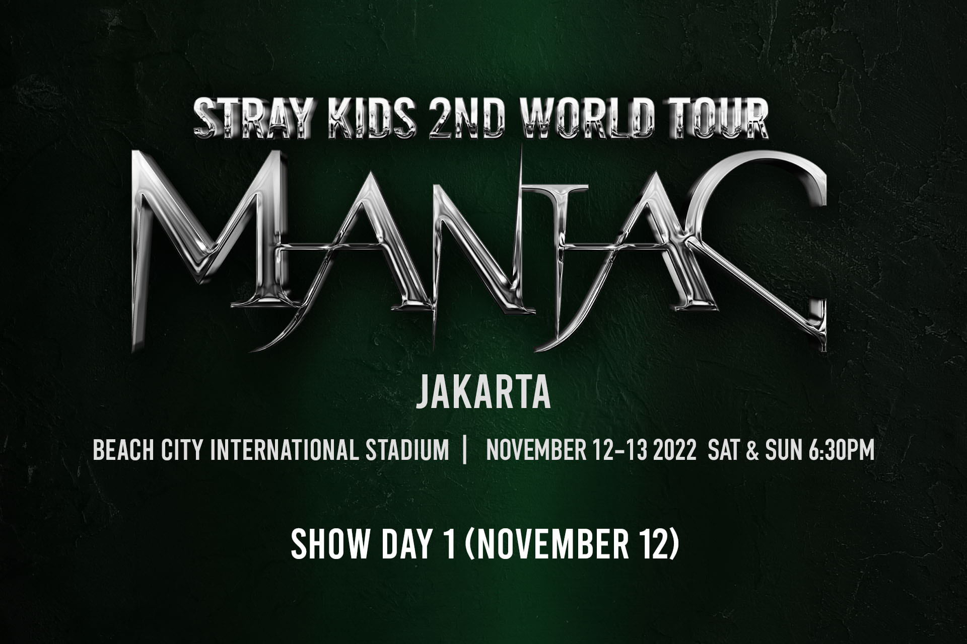 Stray Kids 2nd World Tour “MANIAC” in JAKARTA Day 1 - November 12 zvZSzeJD-backdrop